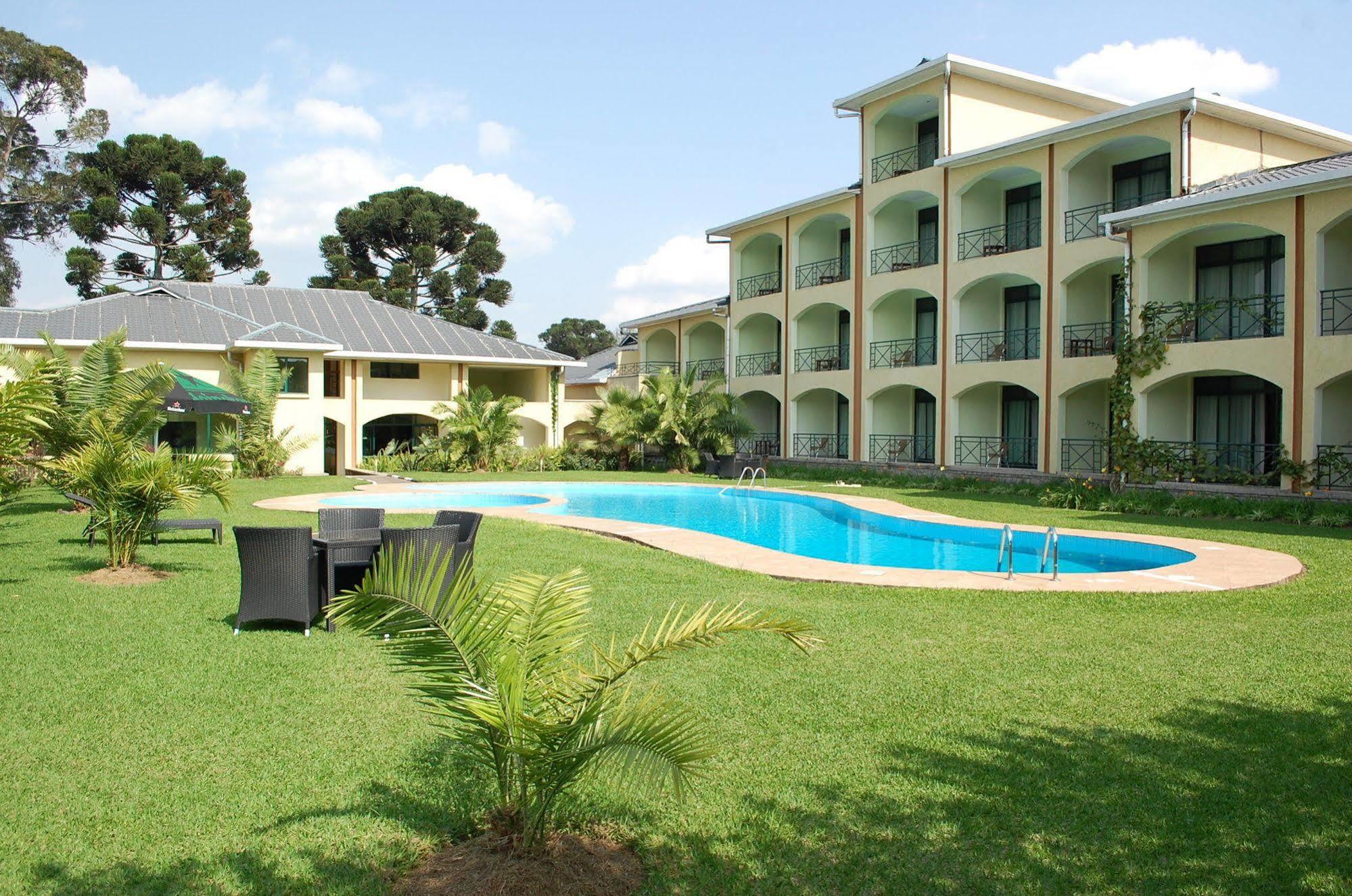 Gorillas Volcanoes Hotel Ruhengeri Exterior foto